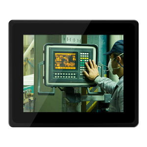 In Wall Panel <strong>10.4</strong>'' <strong>Embedded</strong> Touch PC Win OS Ubuntu Fanless BIOS Industrial Control Screen Display - Product Image 2