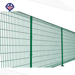 Rete metallica saldata BRC recinzione recinzione Top recinzione di sicurezza con telaio in ferro d'acciaio PVC per fattoria Sport giardino - Product Image 5