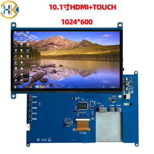 Schlussaktualizität 10 Zoll Raspberry Pi 1024*600 IPS LCD 10,1 Zoll PCAP kapazitiver Touchscreen 10,1" HD-MI LCD Touch-Display Panel
