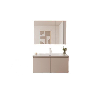 High-End Modern tasarım dikdörtgen banyo el Vanity ve ayna aksesuarı ile lavabo lüks kare lavabo - Product Image 2