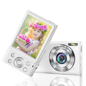 ชุดกล้อง DSLR วิดีโอดิจิตอลขนาดเล็ก4K 2.7K สำหรับเด็ก2.8นิ้ว60fps IPS LCD 4K DC402เซ็นเซอร์ CMOS ความละเอียดสูงพร้อมไฟแฟลช - Product Image 4