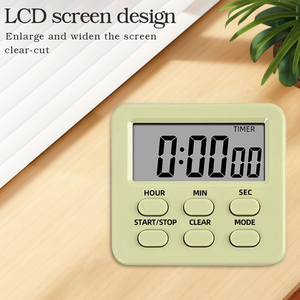 Grande LCD digitale Timer da cucina con sveglia conta su & 24 ore funzione di memoria Multi-Mode e supporto magnetico per la cottura - Product Image 4
