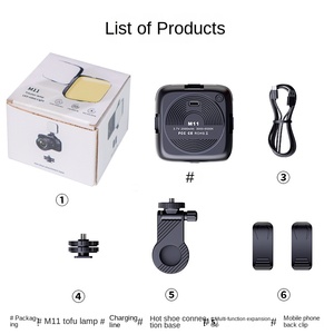 Portable Mini LED Fill <strong>Light</strong> for Mobile Phone Selfie TikTok Live Video Shoot for Studio and Camera Use - Product Image 2