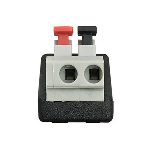 Cantell Push Button <strong>DC</strong> <strong>Plug</strong> Connectors 12 V <strong>DC</strong> Jack Adapter Connector 2.1 X 5.5mm <strong>DC</strong> Power Adapter <strong>Terminal</strong> <strong>Block</strong> - Product Image 2