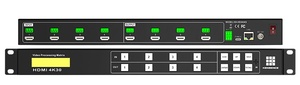 Kensence Conmutación rápida y fluida HD 4K RS232 TCP/IP Control EDID 8X8 Matriz de conmutación HDMI