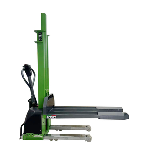1 tonnellata 1.3 metri verde facile funzionamento carrelli elevatori auto caricanti Pallet Satcker per Laoding su camion e contenitori - Product Image 1