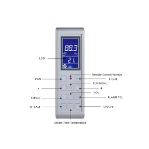 <strong>KL</strong>-801 Phone Answering FM CD <strong>Remote</strong> Control Time Temperature Setting CE TUV Certification Sauna Steam Controller Digital Panel