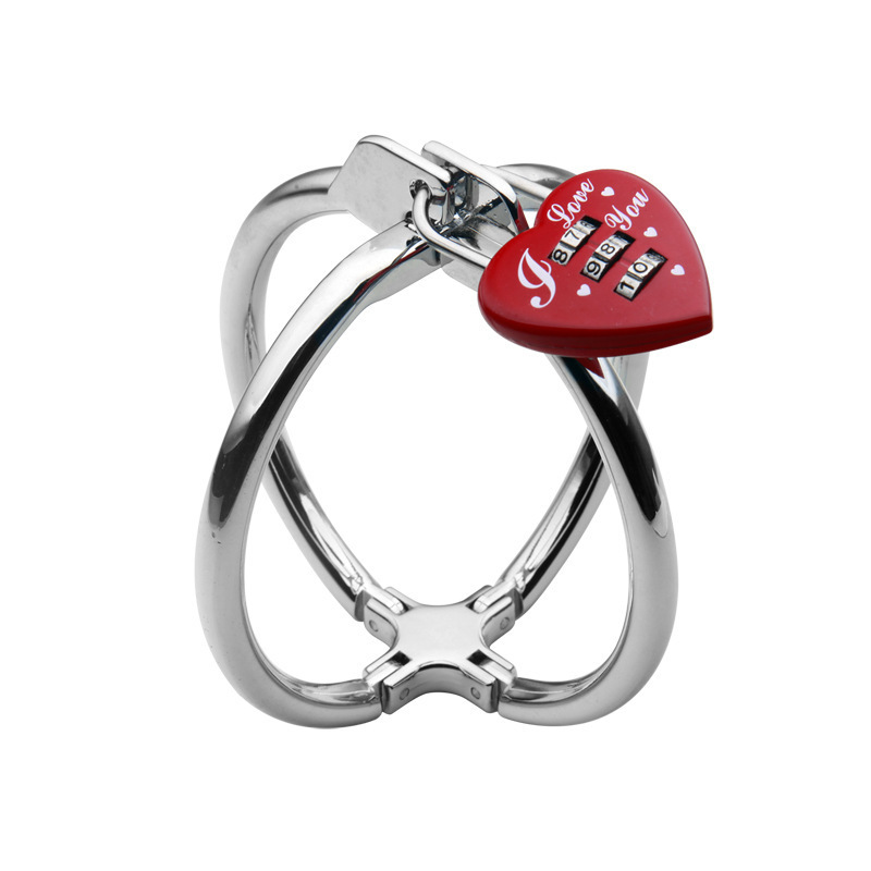 Women handcuffs coded lock