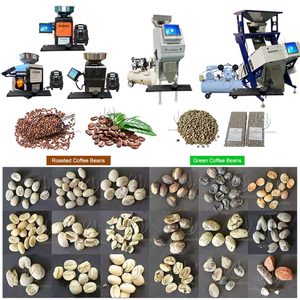 Hcs100 מיני נייד נייד נייד נייד נייד 50-150 kg/h cd rapeseed זרעים פלפל זרעים שעועית מכונת מיון צבעים מכונת מיון