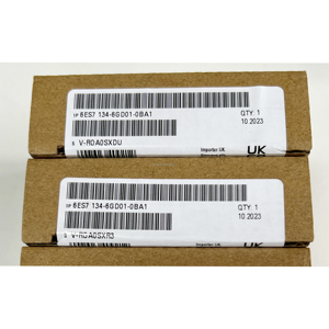 Original Siemens PLC Siemens Módulo 6ES7134-6GD01-0BA1 SIMATIC ET 200SP, Módulo de salida analógica