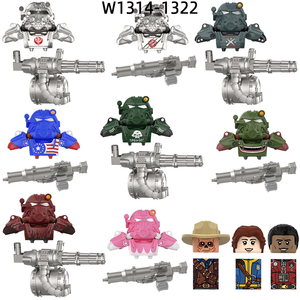 T-60 güç zırh Cooper Cooper Lucy Lucy MacLean modeli blokları MOC tuğla Set hediyeler oyuncaklar çocuklar için W1314-W1322 - Product Image 2