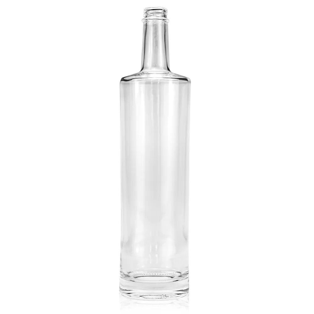 Precio de fábrica 750 ml Botellas de vidrio de whisky 750 Ml Licor 200ml Frascos de vidrio Botella de licor elegante
