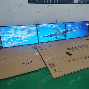 USB <strong>Network</strong> 43&quot; Multi-Screen Auto Poster Video Window <strong>Lcd</strong> Advertising <strong>Display</strong> Food Coffee Shop Custom Menu Board