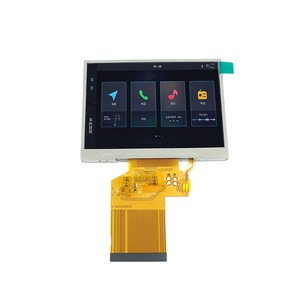 3,5-Zoll-TN-TFT-LCD-Anzeigemodul 320x240 Trans flektiv mit 6H RGB TTL 54-poliger Schnitts telle Sonnenlicht lesbares Außen display