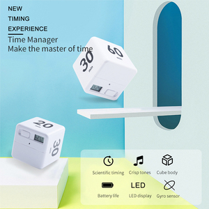 2020 New Design Kitchen Mini Timer Angepasst mit Logo Tragbare Würfel Timer Uhr Pomodoro Timer zum Kochen