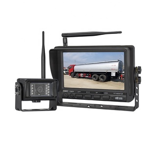 Vehicle HD Wireless Waterproof IR-CUT Backup Camera 7'' 2.4GHz <strong>LCD</strong> Monitor <strong>System</strong> - Product Image 2