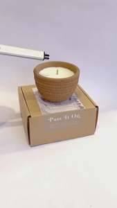 Luxury <strong>Light</strong> <strong>It</strong> <strong>up</strong> Gift Set Plant and Plantable Candle Box with Electric Lighter Usb Rechargeable Soy BasedPlant Care Kit Kits - Product Image 2