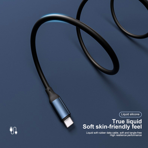 批发5A Fsat充电铜线USB C型充电和数据线带数字显示电话传输电缆