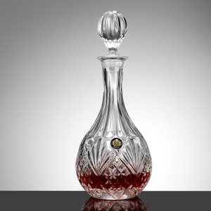 节日葡萄酒礼品盒包装套装优雅玻璃酒瓶带可定制盒 - Product Image 2