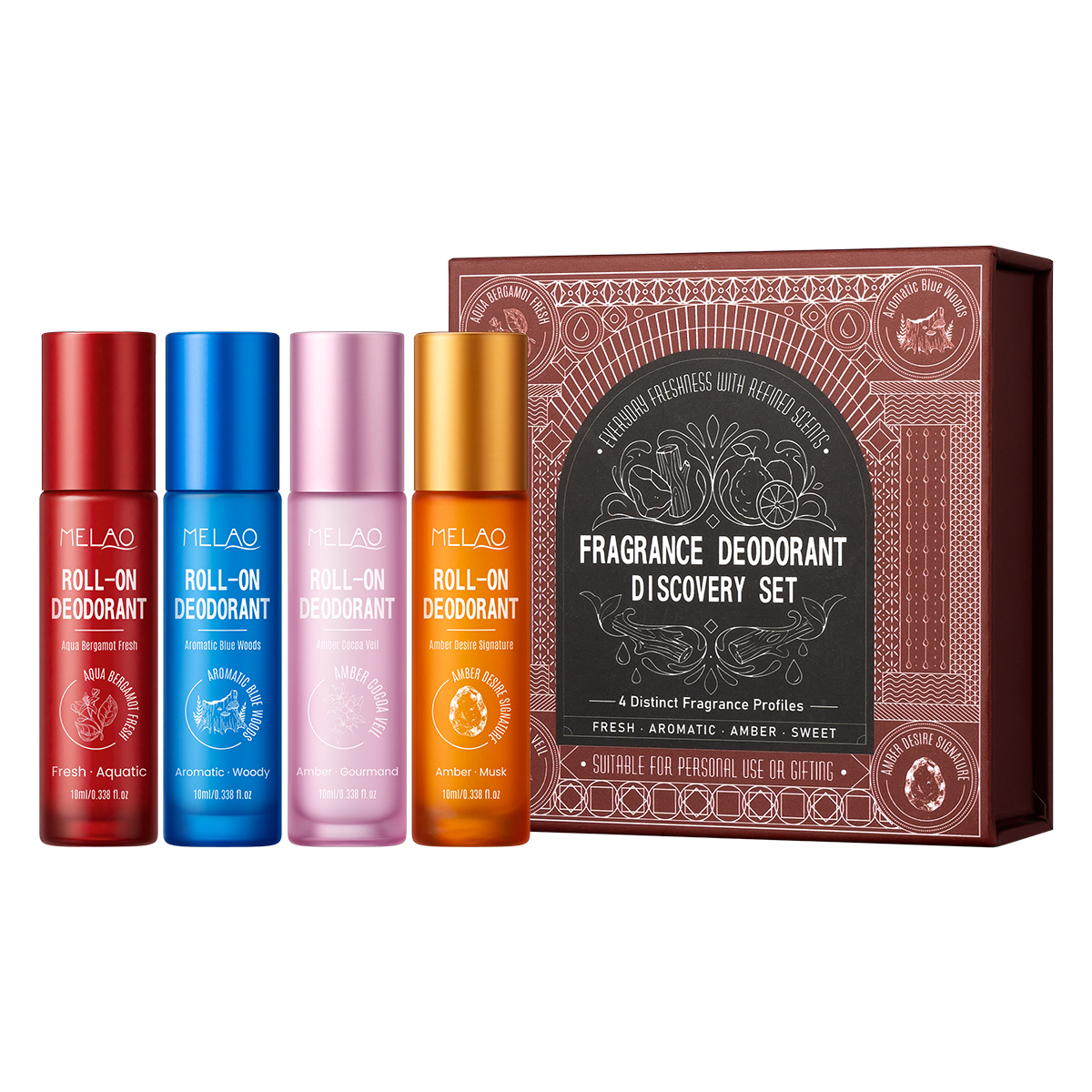 Set de Descubrimiento de Desodorantes con Fragancia
