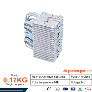 24V Blockchain <strong>LED</strong> Light Box Bi-color Soft Film Outdoor Advertising IP68 DC12V 3W <strong>Led</strong> Module Light Source - Product Image 5