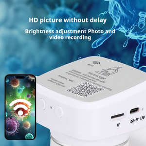 Microscopio óptico digital biológico con fuente de luz LED Conectividad WIFI - Product Image 3