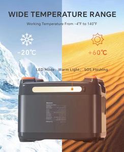 便携式电站3170.25Wh LMFP电池3000瓦太阳能发电机家用野营房车应急电源，离网电源 - Product Image 5