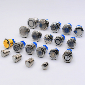 16MM Drucktasten schalter mit Kabels ch raube Anschluss Druckknopf schalter - Product Image 4