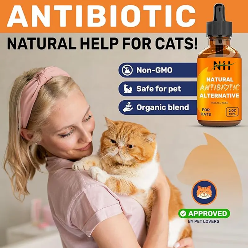 OEM/ODM Suppléments de soins de santé naturels Offre Spéciale pour animaux de compagnie Alternative vitamine goutte antibiotique pour la santé globale