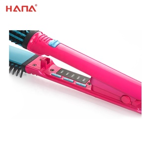 2021 <span class=keywords><strong>HANA</strong></span> saç maşası saç düzleştirici, çok fonksiyonlu 3 in 1 curling demir, yüksek kaliteli PTC curling demir