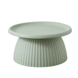 北欧蘑菇形小茶几小家庭圆形塑料边桌高低组合 - Product Image 4