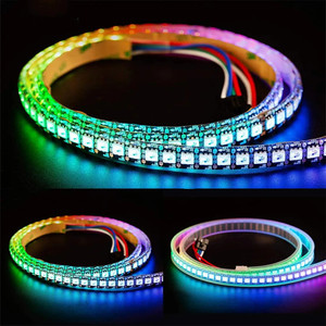 DC 12V 4Pins WS2815 (WS2812B WS2813 Updated) RGB Pixel <strong>LED</strong> Strip Individually Addressable <strong>LED</strong> Dual-Signal 30/60/144 <strong>LEDs</strong>/Pixel/m - Product Image 3