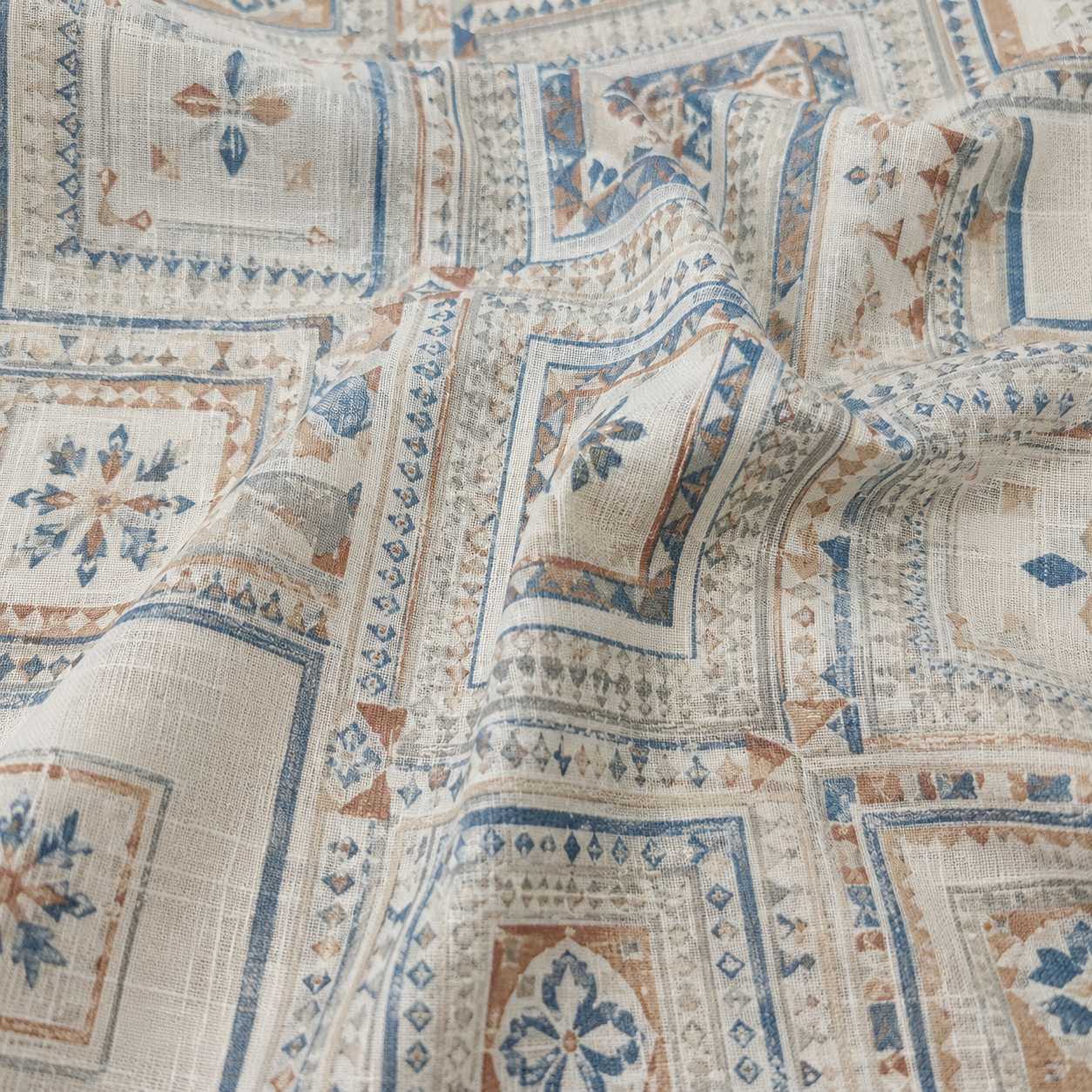 Linen Viscose Blend Fabric