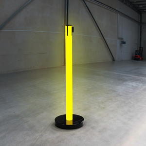Vip yolu kalabalık kontrolü kuyruk güvenlik seti geri çekilebilir bariyer kemer stanchions, krom klipsler ile payanda halat - Product Image 6