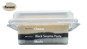 Neuankömmling Mochi mit Sahne füllung Rohe Kokosnuss Latte Mochi Beliebte Desserts Mochi Snack - Product Image 4