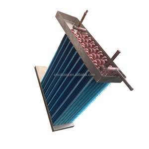 Chenda工場カスタマイズされたL U型銅フィンド空気冷却コンデンサー蒸発器コイル農場建設用家庭用エンジン - Product Image 1