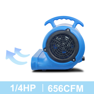 Thiết bị nhẹ mover không khí 1/4HP 656cfm máy sấy thảm Máy thổi để sấy sàn 3 tốc độ thương mại - Product Image 4