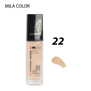 MILA renk özel etiket sıvı krem fondöten kapatıcı makyaj için Normal kuru cilt gün kremi sıvı makyaj - Product Image 3