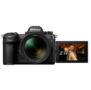 NIK-<strong>Z6</strong> III Body Mirrorless Digital <strong>Camera</strong> with 24-70mm F/4 Lens FTZ Adapter and SD Memory Card - Product Image 1