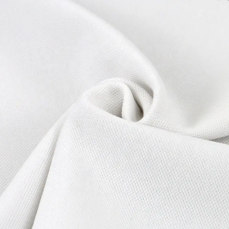 Barato individual jersey pique de venta al por mayor de camisas de algodón de tela de stocklot de 55% de algodón y 45% de poliéster tela de popelina