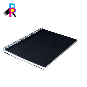 OEM Custom Design Notebook semplice YO fili che legano alta qualità carta ondulata nera copertina rigida libro da stampa Offset - Product Image 3