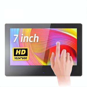 Hot Sale 7 Zoll 1024*600 Raspberry Pi 4b Bedienfeld HD-MI/USB-Schnitts telle Touchscreen LCD-Module Shell Aus gezeichnet für DIY