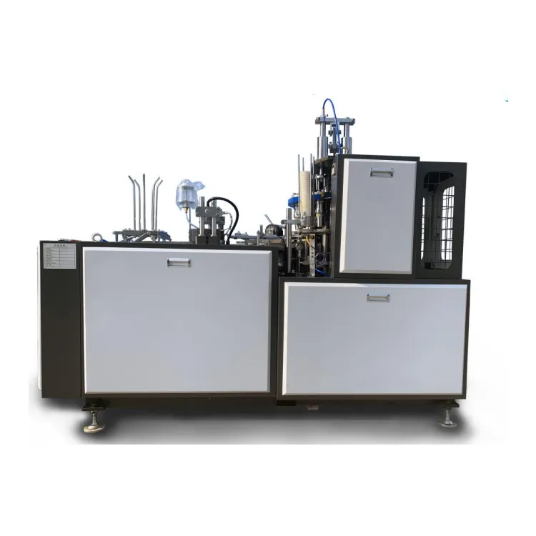 Máquina de fabricación de vasos de papel a precio de fábrica ampliamente utilizada