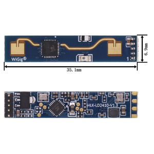 HLK-LD2410 24G FMCW 24GHz akıllı insan varlığı algılama Radar modülü LD2410 milimetre dalga hareket değiştirme sensörü 5pin kablo - Product Image 4