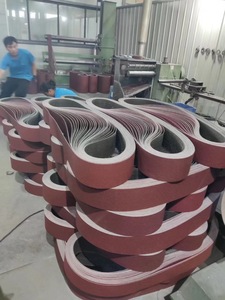 <span class=keywords><strong>Deerfos</strong></span> Grit 60 J trọng lượng mài mòn vải <span class=keywords><strong>Jumbo</strong></span> cuộn 100mm * 900mm chà nhám vành đai tùy chỉnh OEM hỗ trợ - Product Image 2