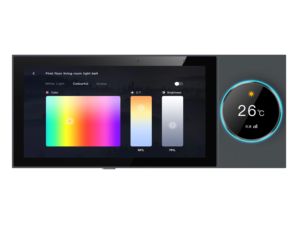 Popolare sistema di casa intelligente Tuya zigbee 250V pannello di controllo centrale luce interruttore Dimmer controllo automazione Touch Screen interruttore a parete - Product Image 2