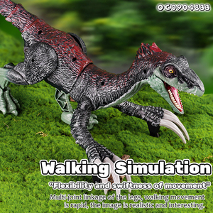สเปรย์พ่นละอองน้ำ Therizinosaur โมเดลสัตว์3D จำลอง RC ของเล่นไดโนเสาร์ของขวัญปาร์ตี้สำหรับเด็กควบคุมด้วยเสียงคำรามและแสง - Product Image 4