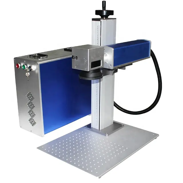 Máquina de marcação a laser de fibra tipo split 30w/50w/60w/100w máquina de marcação a laser de fibra raycus