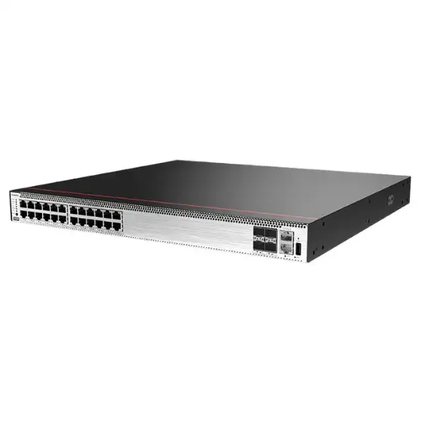 S5736-S24UM4XC חדש לגמרי 24*100 מ '/1 גרם יציאות ethernet, שדרוג Rttu אופציונלי 2.5/5/10 גרם, 4 * 10ge sfp + יציאות