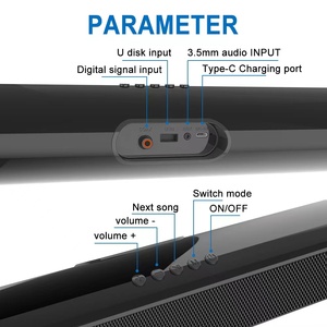 S16 TV Soundbar New Item Soundbar bluetooth Speaker <strong>Portable</strong> Home Theater With <strong>Controller</strong> - Product Image 4